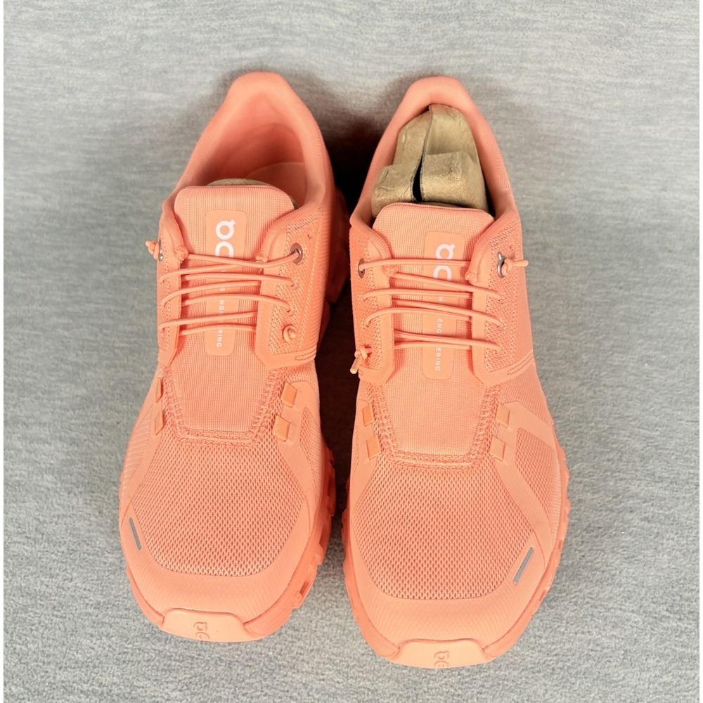 On Cloud 6 Running Sneakers Womens 9.5 Sunstone Orange Low Top - Picture 5 of 12